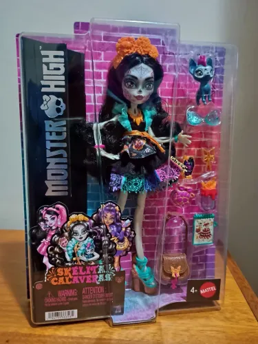 (RESERVADA) Boneca Monster High Skelita G3 Lacrada