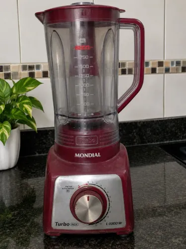 Liquidificador Mondial Turbo Inox 1000W