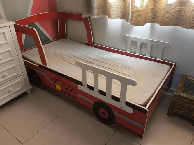 Cama Infantil Bombeiro 