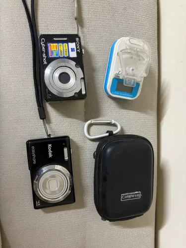2 câmeras + câmera bag