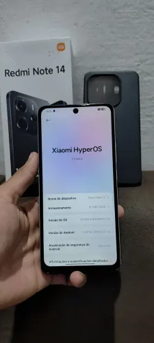 redmi note 14 128gb semi novo (apenas tela trocou)