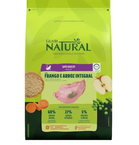 Ração Natural Guabi para Gatos