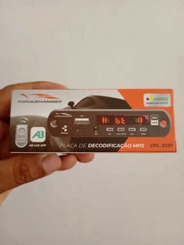 Placa Plaquinha Decodificadora MP3 ( Não Amplificada) - Nova