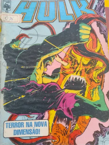 Gibi O Incrível Hulk vol 53 1987