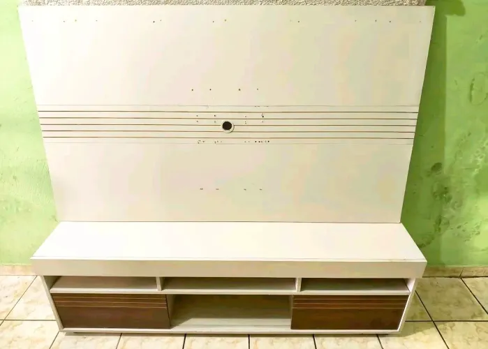 Rack com painel para tv até 55 polegadas