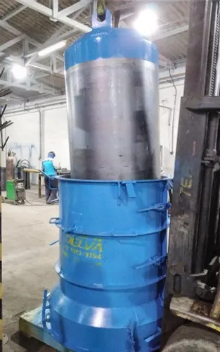Formas para fabricação de tubos de concreto