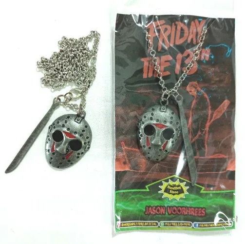 Colar Jason Voorhees - NerdDog Store Terror Sexta Feira 13 Friday Slasher Crystal Lake