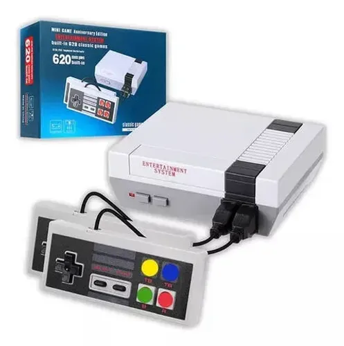 Video Game Classico Retro 620 Jogos Com 2 Controles E Console
