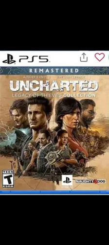 JOGO UNCHARTED COLLECTION PS5 3x sem juros