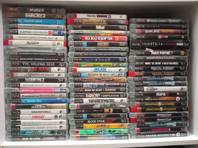 Jogos PS3 originais seminovos