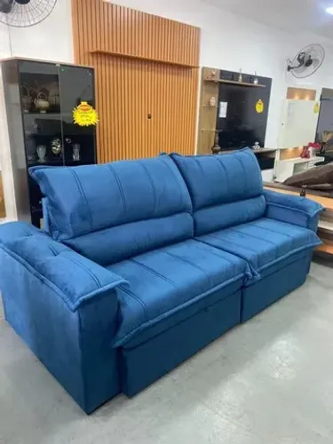 Sofá Retrátil e Reclinável Porto Bello. Produto Novo. Pronta Entrega.