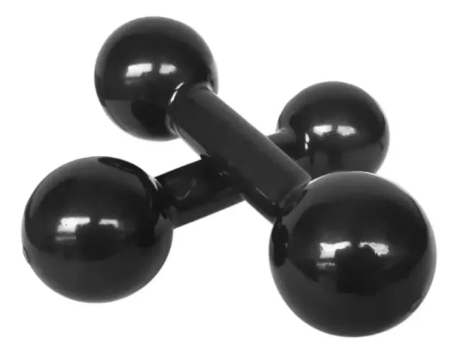 HALTER BOLA EMBORRACHADO 4kg par R$ 104
