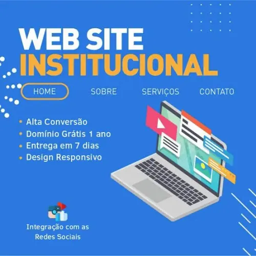 Criação de Sites Institucionais Profissionais - Destaque Sua Marca!