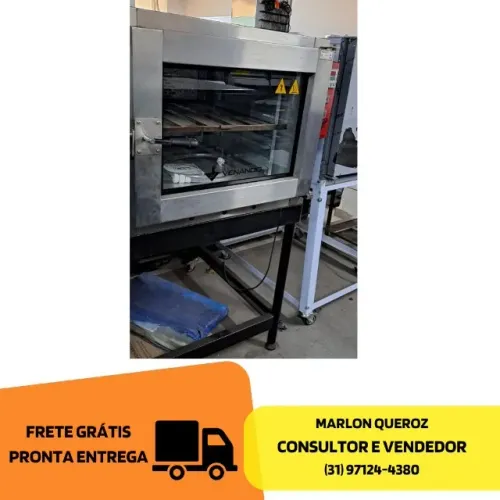 Forno de Pão Turbo 5 Esteiras Venâncio Novo
