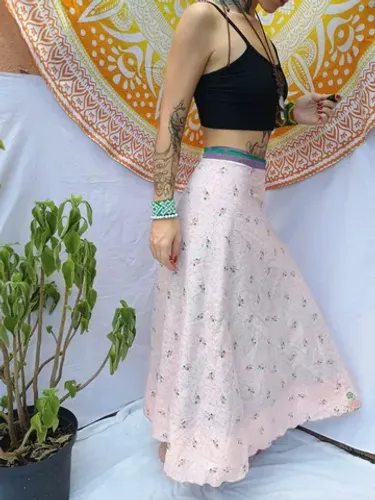 Saias Envelope Dupla Face indiana xamanica