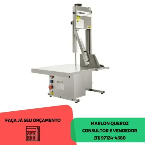 Serra Fita Inox de Mesa Beccaro Nova
