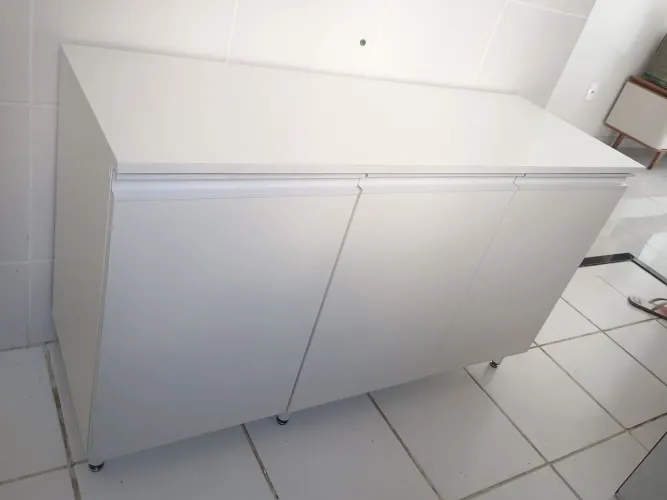 Armário de Cozinha 3 Portas Branco