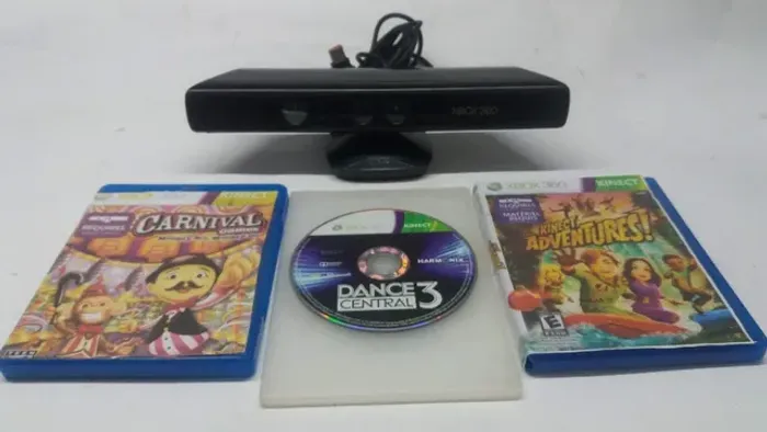 Knect Sensor Para Microsoft Xbox 360 +3 Jogos para desbloqueio LT 3.0 Funcionando