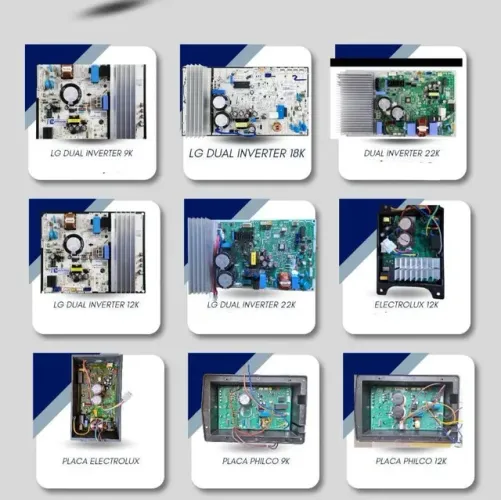 Venda e Reparo de placas Ar condicionado Inverter