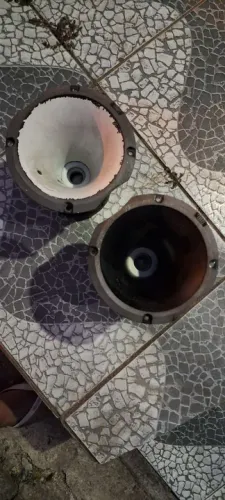 Par de Corneta Selenium d200 com frente de alumínio