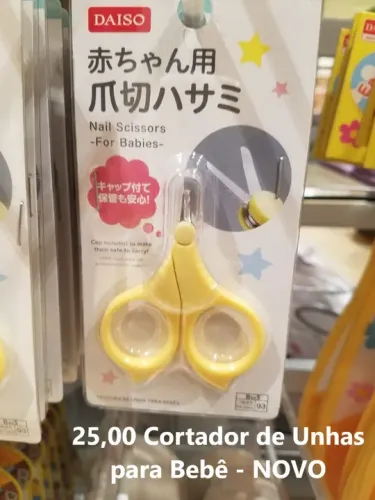 Cortador de Unhas para Bebê - NOVO