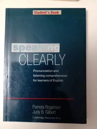 Livro para estudo idioma ingles "Speaking Clearly"