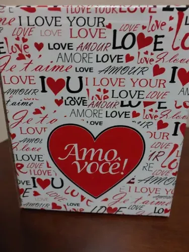 Caneca Porcelana - Amo Você