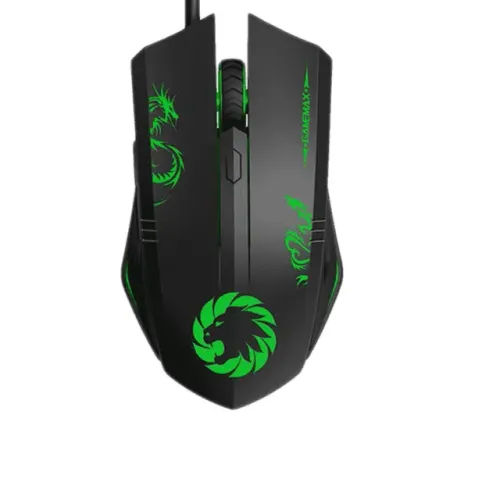 Mouse Gamer Gamemax MG386 3200 DPI Preto