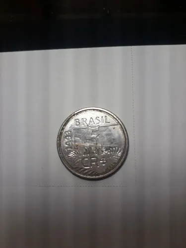 Moeda antiga 5 Cruzeiros 1993