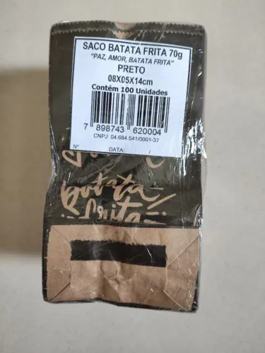 Embalagem Batata Frita 