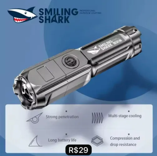 Lanterna Recarregável - Produto Novo