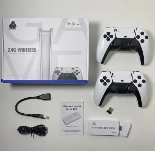 Gamestick M15 com mais de 20mil jogos emuladores de video game antigos