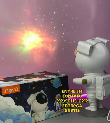 Projetor Céu Estrelado Universo - Entrega das 9 até as 22hrs