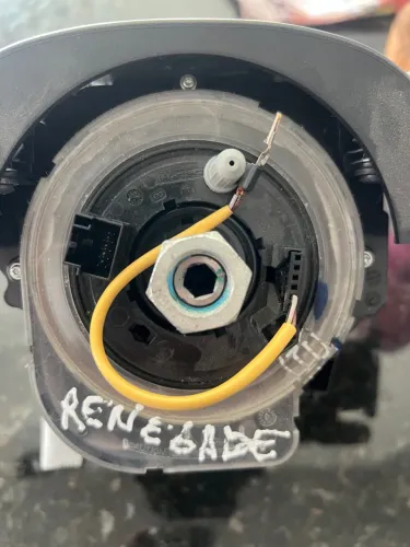 Hardisck renegade cinta do air bag
