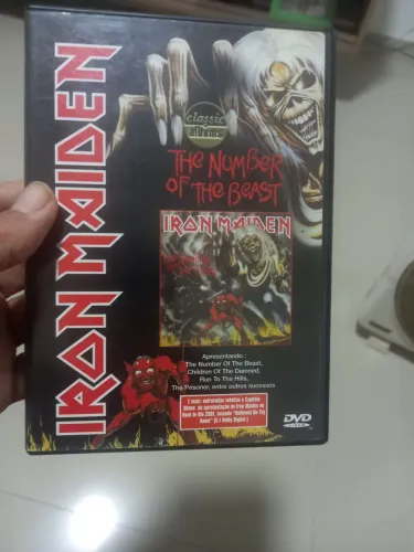 DVD IRON MAIDEN THE NUMBER OF THE BEAST