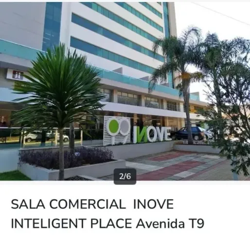 Sala comercial para locação Ed. Inove T-9 no Jardim América - Goiânia