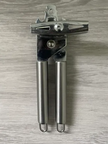 Abridor de Latas e Garrafas 2 em 1 de Aço Inox