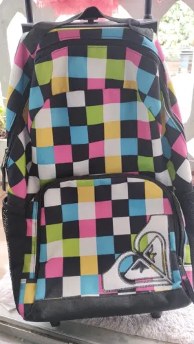 Mochila com rodinhas Roxy