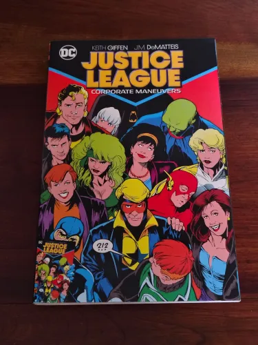 Justice League: Corporate Maneauvers TP * Keith Giffen/ J.M. Dematteis (Importada)
