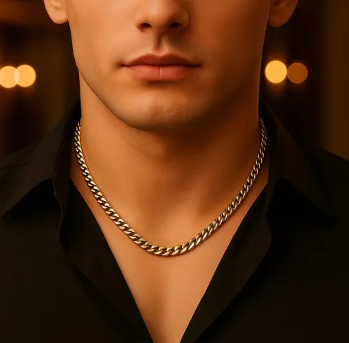 Corrente Grumet Maciça em Ouro 18k em Promoção!