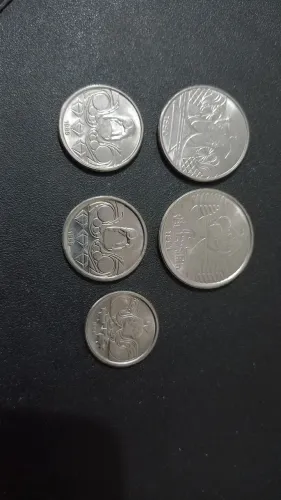 Moedas Antigas - Coleção 1988/1991