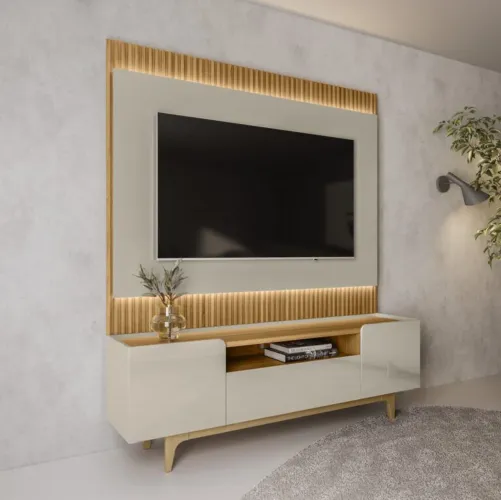 CONJUNTO RACK E PAINEL SUPER LUXO PARA PESSOAS EXIGENTES!! IEITT