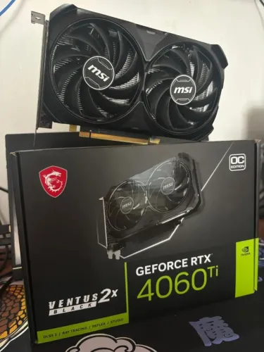 Placa de video Geforce RTX 4060 ti