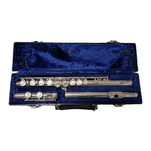 Flauta Transversal Jean Baptiste JFJ92S prateada Bocal Prata de Lei (sterling silver)