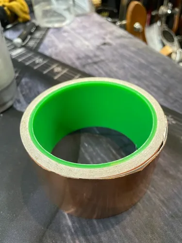 3 metros de fita de cobre para blindagem de instrumentos fita condutiva adesivo