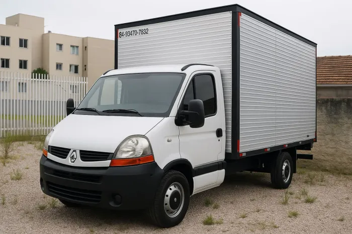 Renault Master Baú 13 M³ - Fretes, Mudanças e coletas em Curitiba e Região 