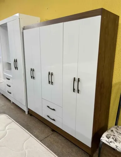 Guarda roupas solteiro novos direto da fábrica com frete grátis e imediato