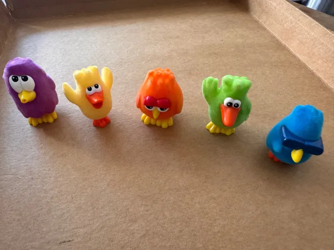 Coleção de Pássaros Peludinhos (Anos 80/90)