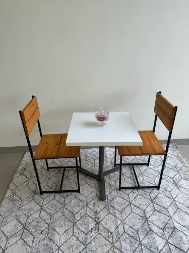 Mesa de jantar com duas cadeiras preço top