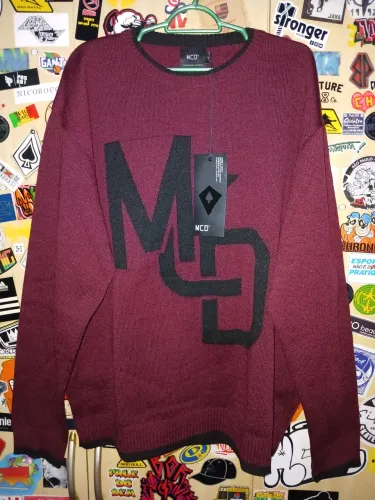 Suéter MCD Bordô original GG